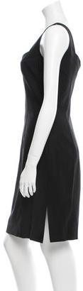 John Galliano Sleeveless Knee-Length Dress