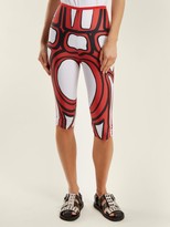 Thumbnail for your product : Matty Bovan - Aztec-print Leggings - Red White
