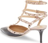 Thumbnail for your product : Valentino Garavani Rockstud Strappy Pointed Toe Pump