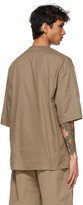 Thumbnail for your product : Lemaire Taupe Cotton Henley