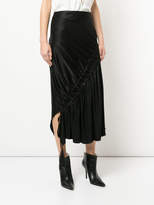 Thumbnail for your product : CHRISTOPHER ESBER gathered spiral skirt