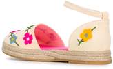 Thumbnail for your product : Stella McCartney Kids felt flower espadrilles