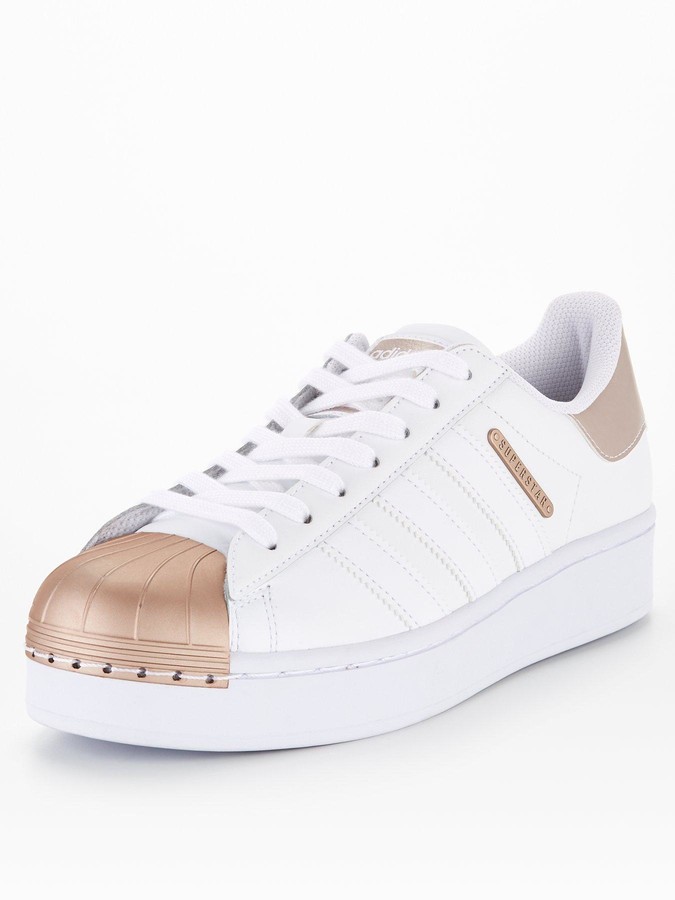 adidas superstar white copper