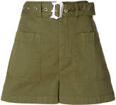 Thumbnail for your product : Dondup belted fitted shorts