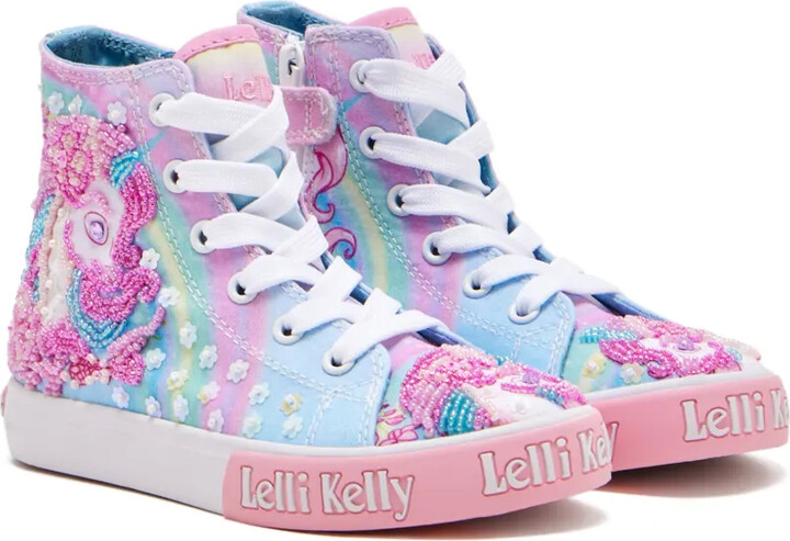 Lelli Kelly Kids Unicorn-Embellishment Sneakers