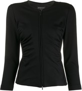 Thumbnail for your product : Emporio Armani Ruched Stretch Fit Jacket
