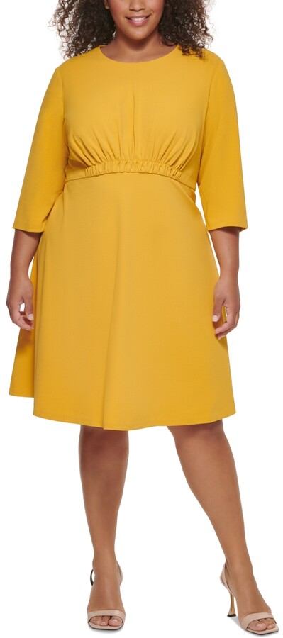Calvin Klein Women's Plus Size Dresses | Shop the world's largest  collection of fashion | ShopStyle