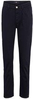 Thumbnail for your product : 7 For All Mankind Mid-rise slim cropped twill pants