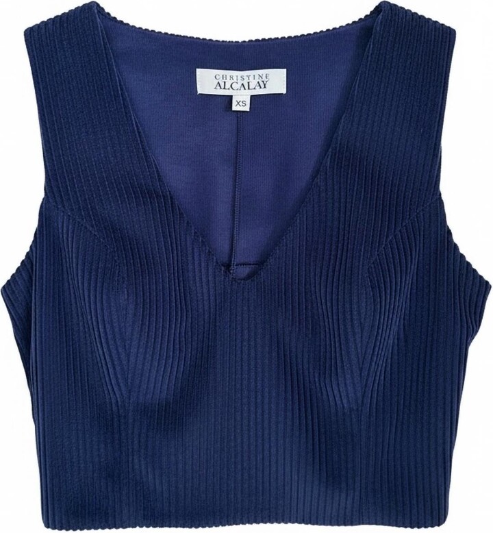 RoseVelvet Women's Sophie Top In Navy