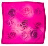 Thumbnail for your product : Valentino Floral Print Square Scarf