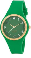 Thumbnail for your product : Kate Spade Women's Rumsey Grand Silicone Watch, 35mm
