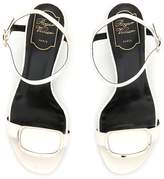 Thumbnail for your product : Roger Vivier Patent Chips West 50 Sandals