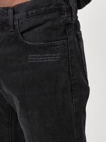 Thumbnail for your product : Off-White Distressed-Effect Slim-Cut Jeans