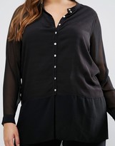 Thumbnail for your product : Junarose Long Sleeve Woven Blouse