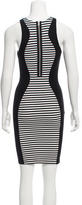 Thumbnail for your product : Torn By Ronny Kobo Striped Bodycon Dress