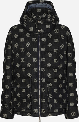 Dolce & Gabbana Monogram Jacquard Padded Overshirt