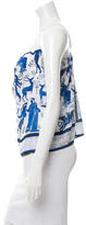 Thumbnail for your product : Clover Canyon Sleeveless Printed Top