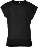 Thumbnail for your product : IRO Black Cotton Top Gr. L