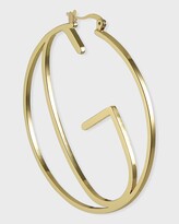 Thumbnail for your product : retrofete Initial Hoop Earring, Single