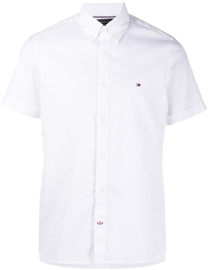 tommy hilfiger white top mens