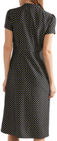 Thumbnail for your product : HVN Polka-dot Silk Crepe De Chine Dress