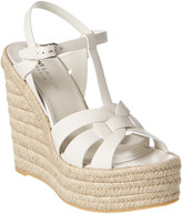 ysl tribute espadrille wedge