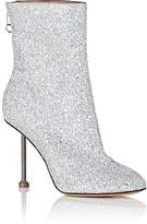 Thumbnail for your product : Maison Margiela Women's Metal-Heel Glitter Ankle Boots - Silver