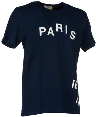 Kitsune Maison Parisien Print T-shirt