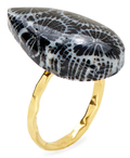 Thumbnail for your product : Black Coral Dome Ring
