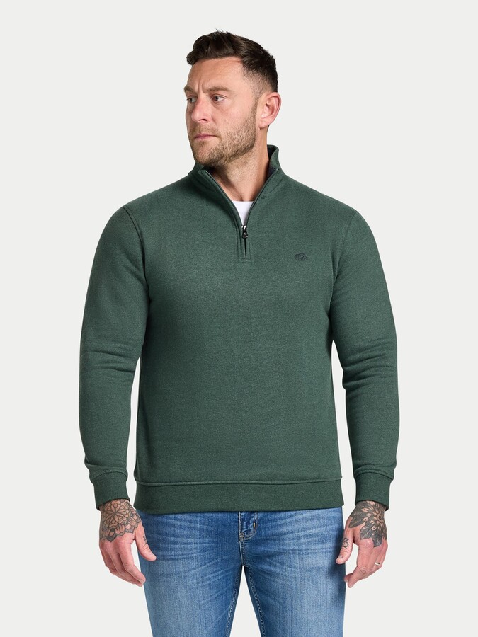 Raging Bull Classic Jersey Quarter Zip Sweatshirt