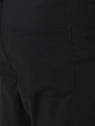 Ann Demeulemeester piped skinny tailored track pants