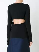 Thumbnail for your product : Alexander Wang T By slit back T-shirt