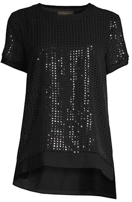 sequin high low top