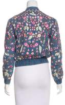 Thumbnail for your product : Needle & Thread Embroidered Bomber Jacket