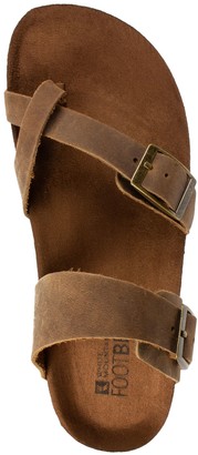 White Mountain Adjustable Straps Leather Sandals - Gracie