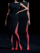 Thumbnail for your product : Thierry Mugler Crepe Structured Midi Dress