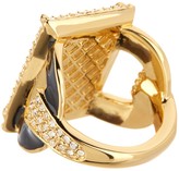 Thumbnail for your product : Rachel Zoe Square Lapis Ring