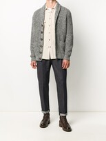 Thumbnail for your product : Brunello Cucinelli Shawl Lapel Chunky Knit Cardigan