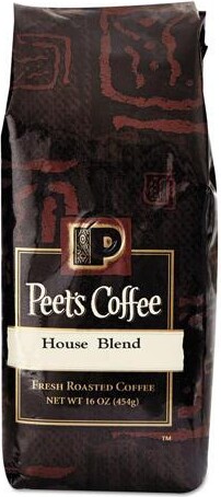 PeetS Coffee And Tea Peet's Coffee & Tea Bulk Coffee House Blend Ground 1 lb Bag 501619