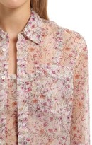 Thumbnail for your product : Calvin Klein Collection Floral Printed Silk Shirt