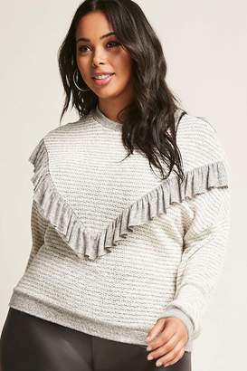 Forever 21 Plus Size Stripe Sweater