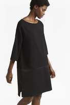 Thumbnail for your product : French Connection Inez Jersey 3/4 Sleeves Slash Neck Tunic Dress