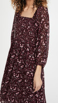 Thumbnail for your product : Madewell Long Sleeve Square Neck Midi Dress