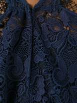 Thumbnail for your product : No.21 lace and net sleeveless dress