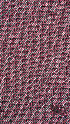 Burberry Modern Cut Multi-tone Textured Silk Linen Tie