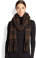 Thumbnail for your product : Etro Runway Fringed Scarf