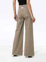 Thumbnail for your product : Ganni Shiloh wide-leg jeans