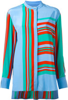 Diane Von Furstenberg - blouse rayée - women - Soie - S