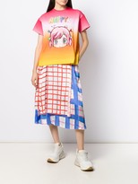 Thumbnail for your product : Mira Mikati Layered Plaid Skirt