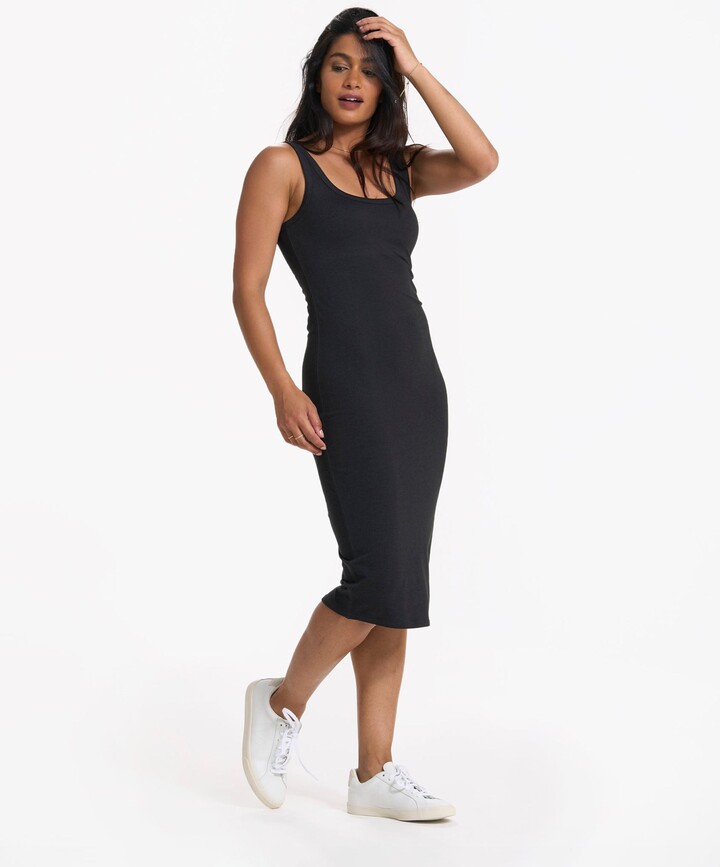 Topspin Dress, Women's Black Tennis Dress
